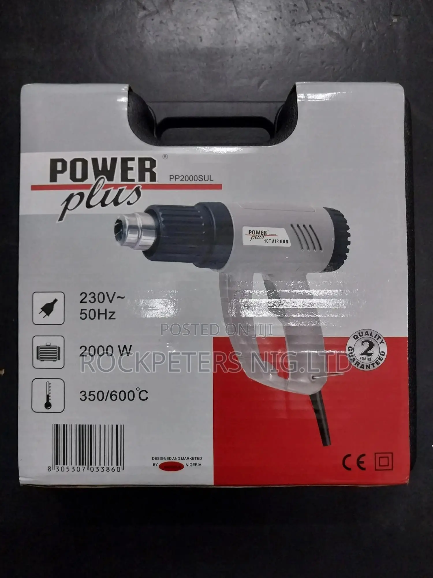Power Plus 2000w Hot Air Gun Pp200sul