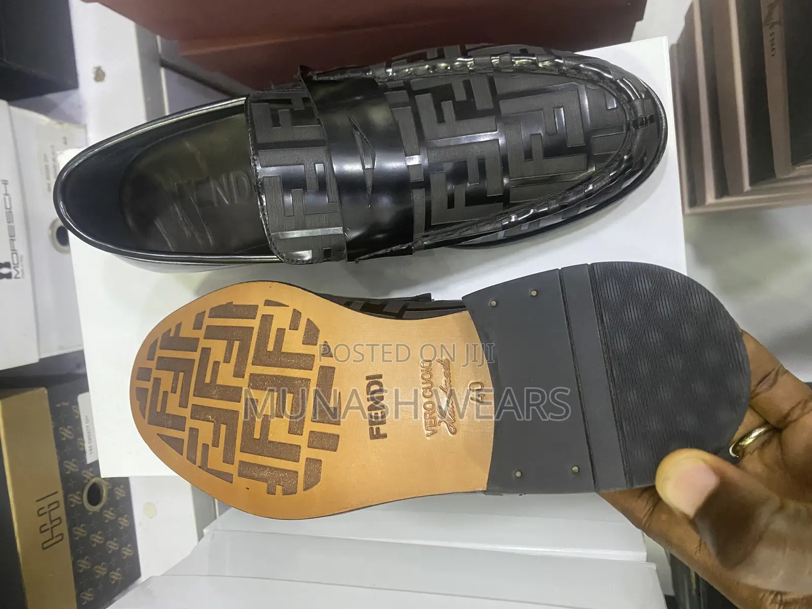 Italian Fendi Luxury Shoe