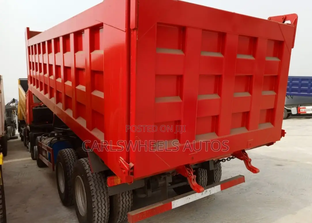 Used Howo Tipper Dump Truck 2018 Red