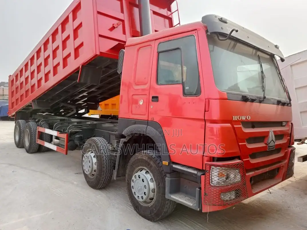 Used Howo Tipper Dump Truck 2018 Red