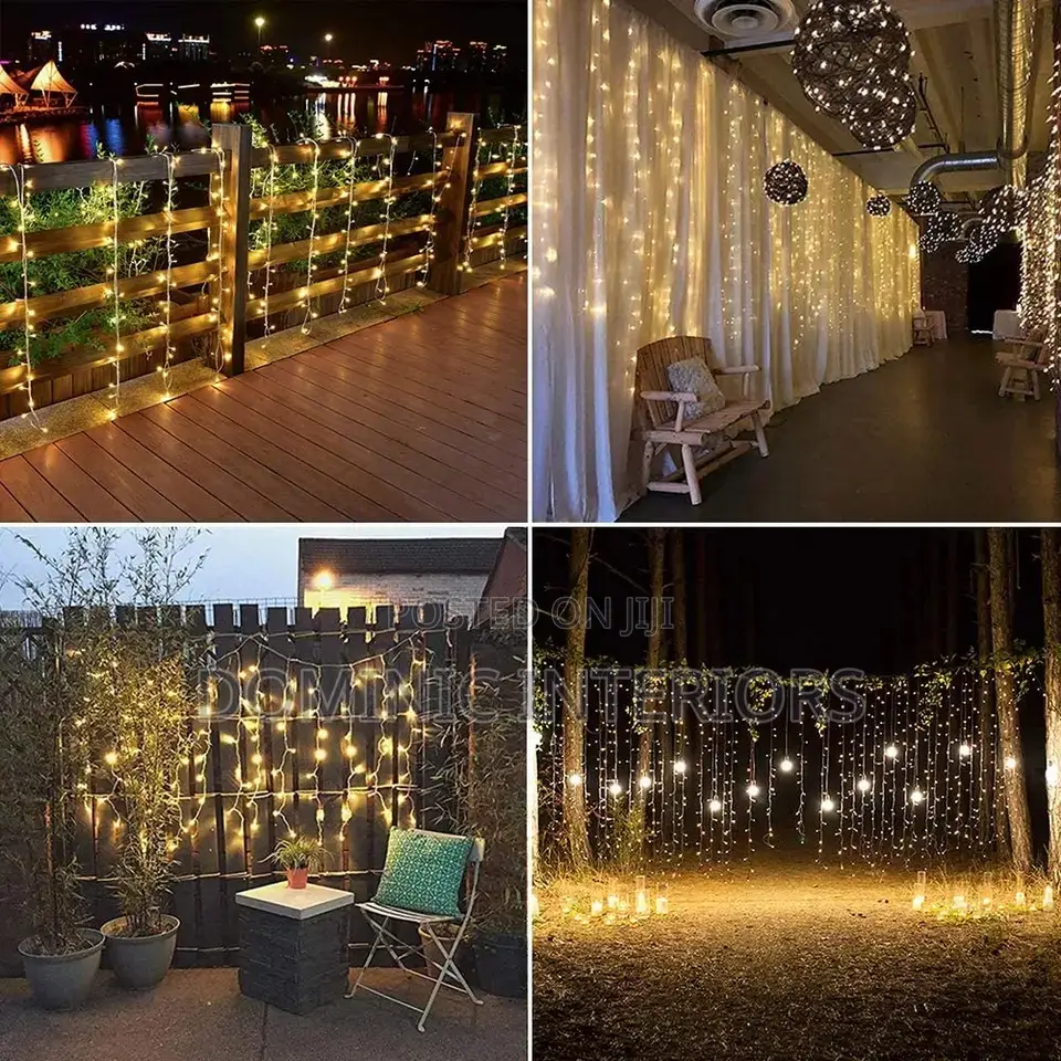 New Year Garland Lamp