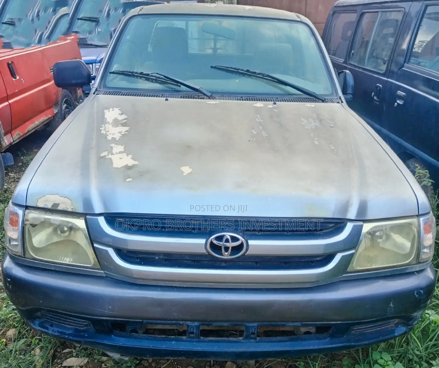 Toyota Hilux 2002 Gray
