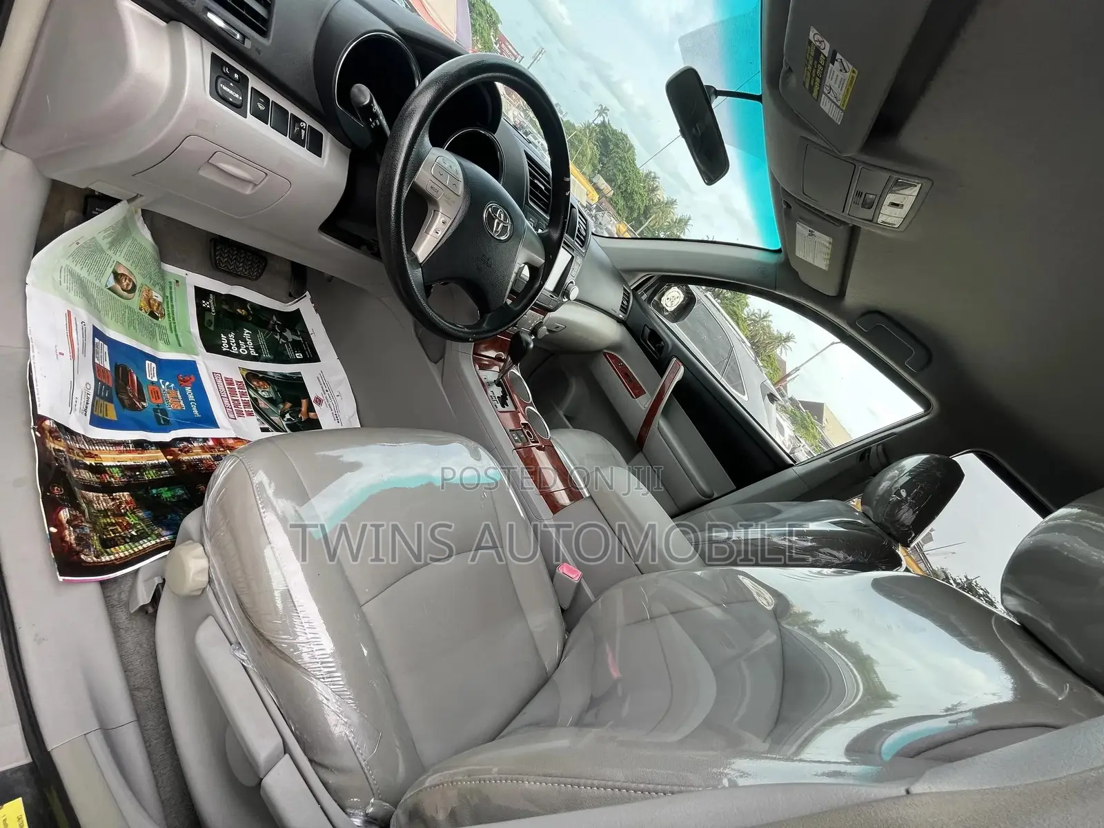 Toyota Highlander Limited 2009 Gray