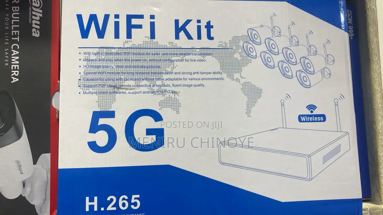 8 Channel Hikvision Wifi Kit