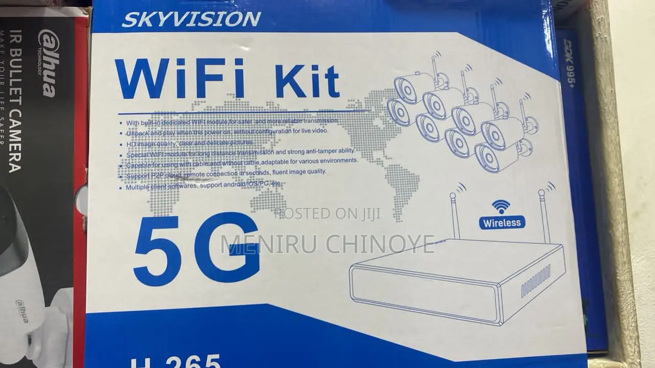 8 Channel Hikvision Wifi Kit