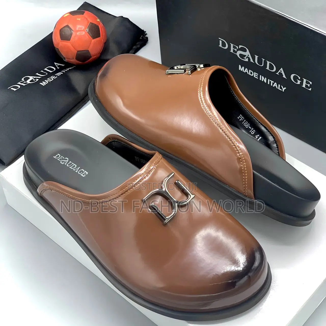 Pure Leather Half Shoes