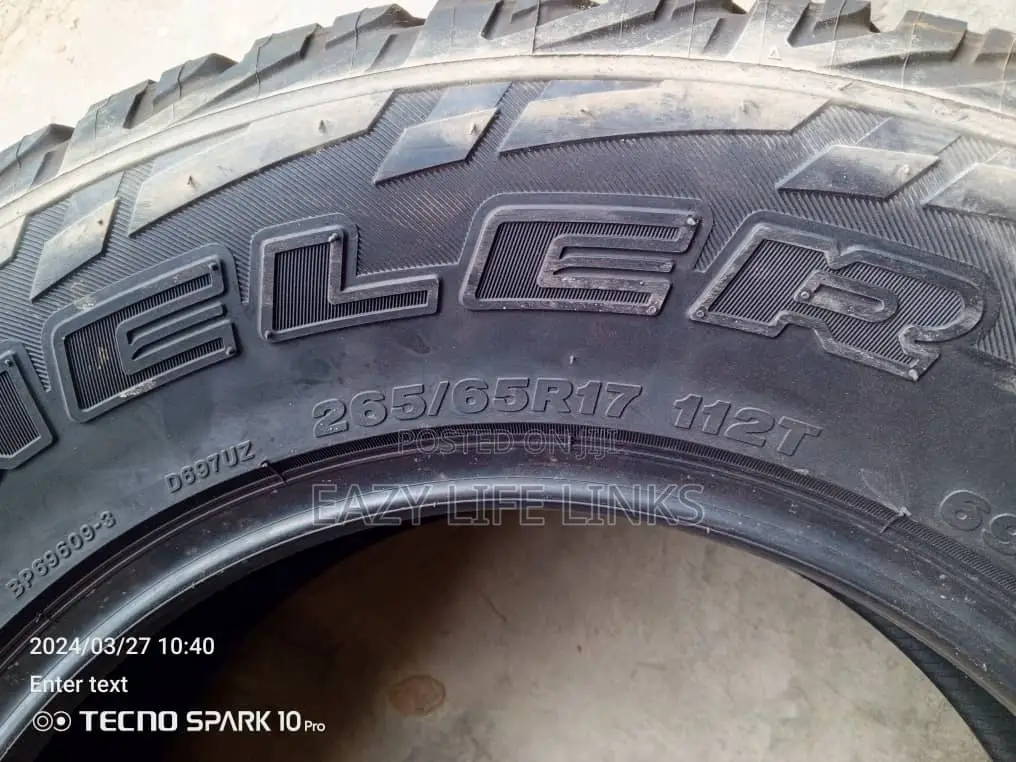 265/65r17 Bridgestone Tires