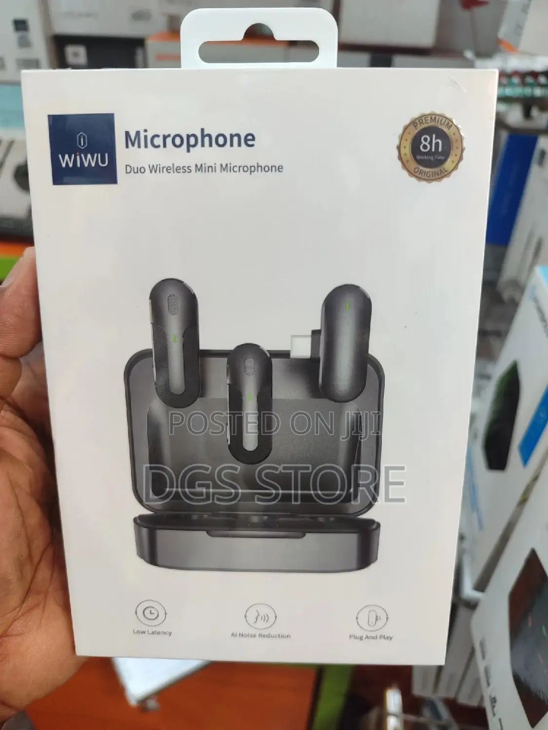 Wiwu Microphone Duo Wireless Mini Microphone 