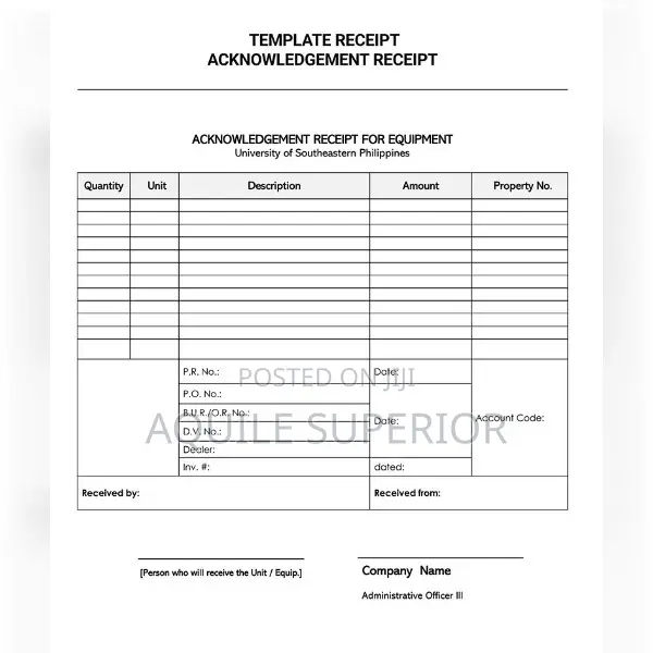 Order Confirmation Receipt Printing