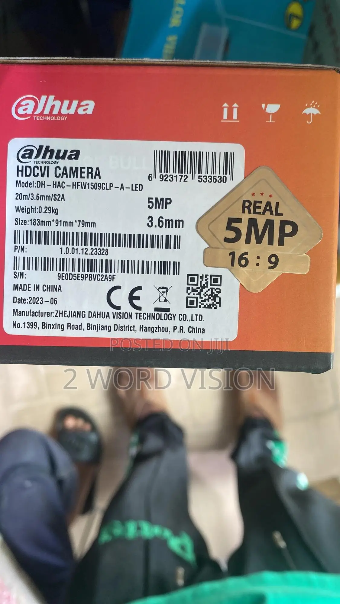 Dahua 5mp Hdcvi Ir Bullet(Outdoor) Camera