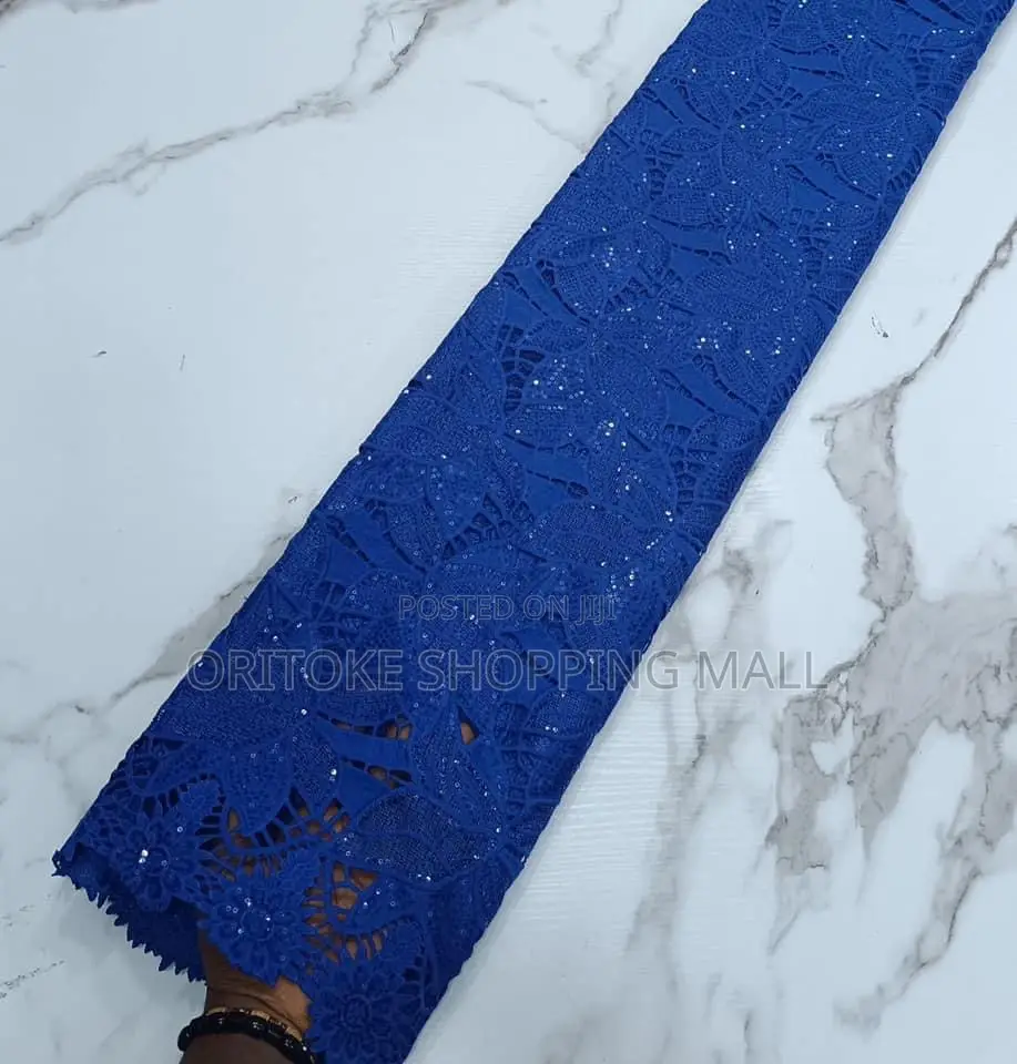5yards Beautiful Quality Lace Fabrics at Wholesales Price