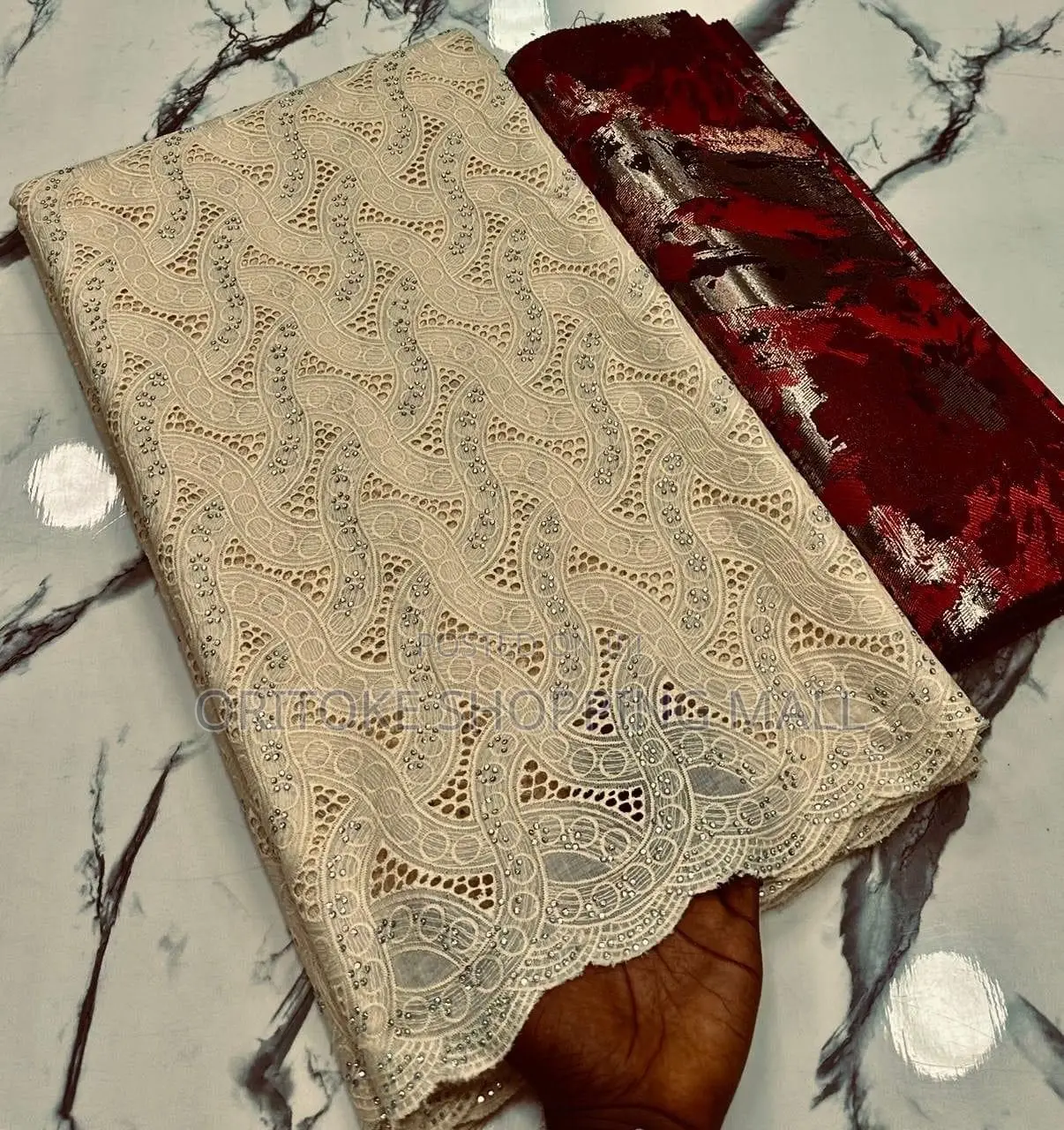 Exotic Quality Lace Fabric at Wholesales Price (5yard)