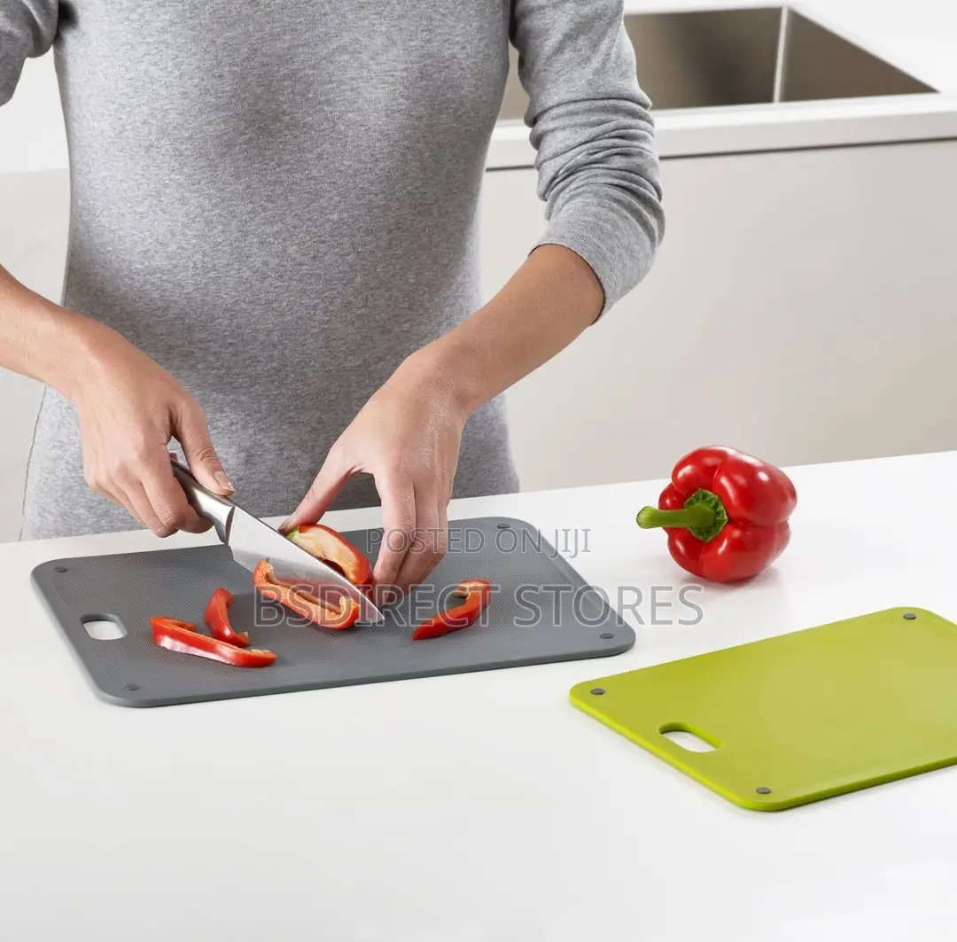 Doorstore 2piece Chopping Board Set With in Cupboard Storage