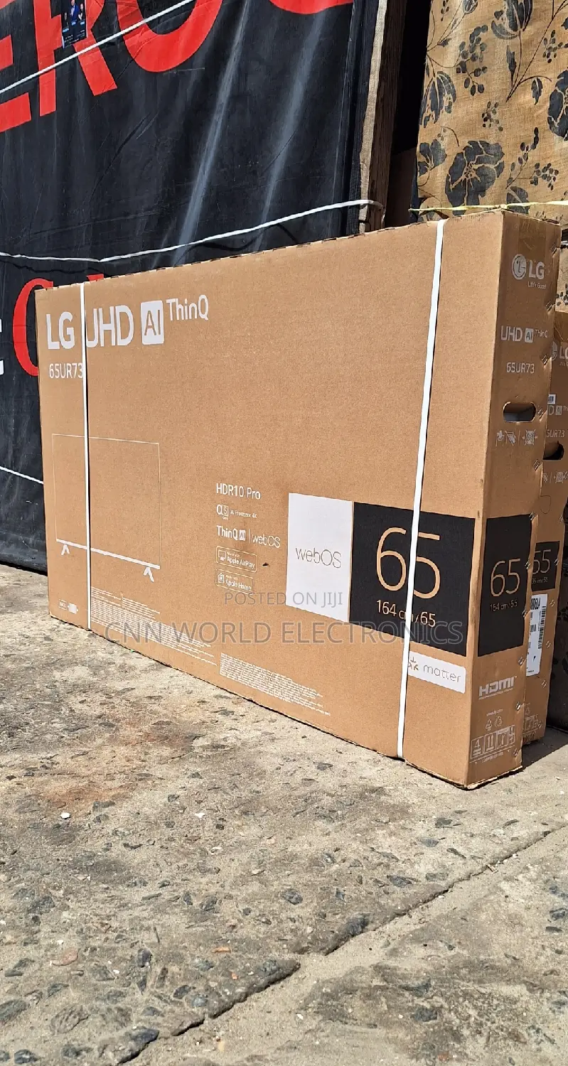 Original Lg 65"inches Uhd Ai Thinq Smart Satellite (Webos)