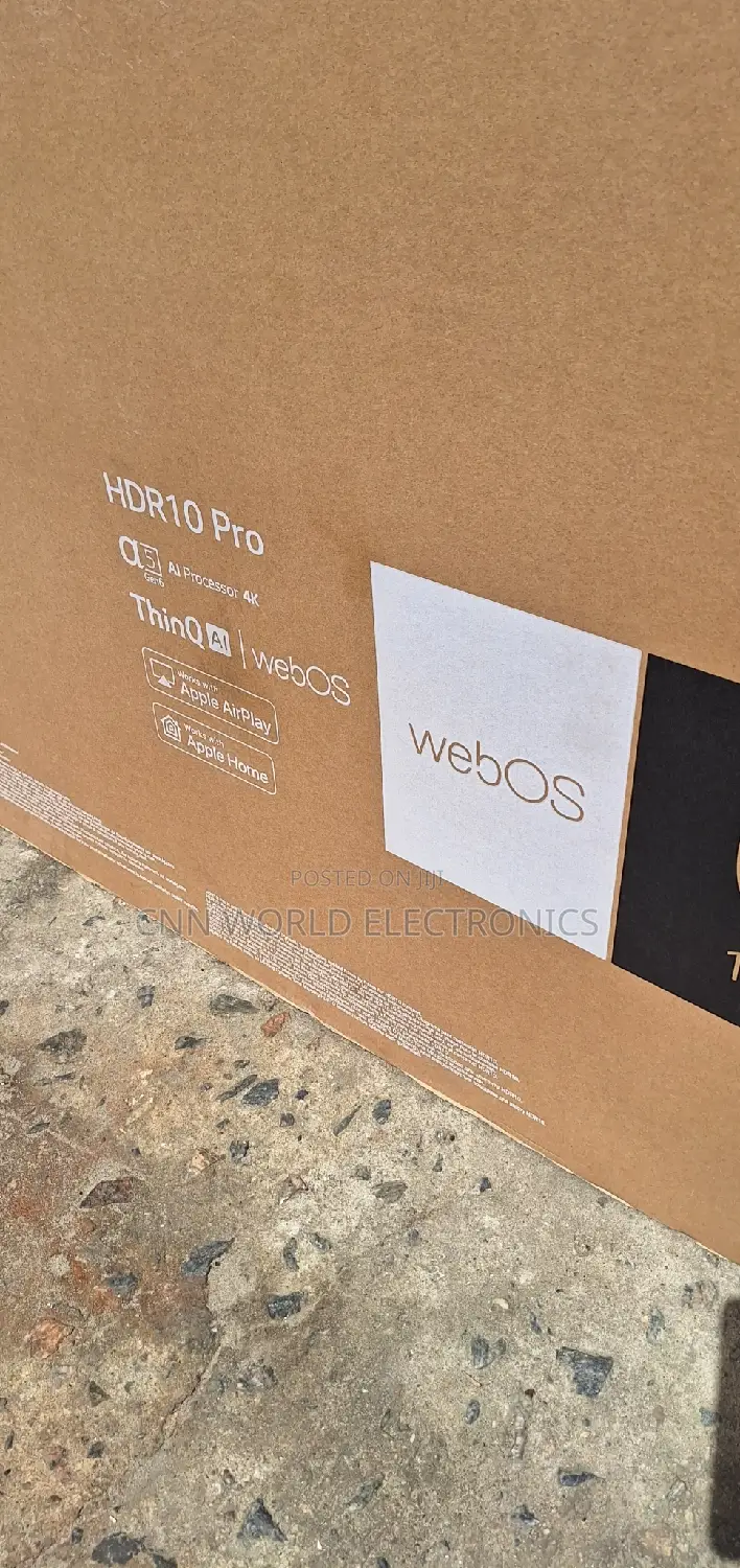 Original Lg 65"inches Uhd Ai Thinq Smart Satellite (Webos)