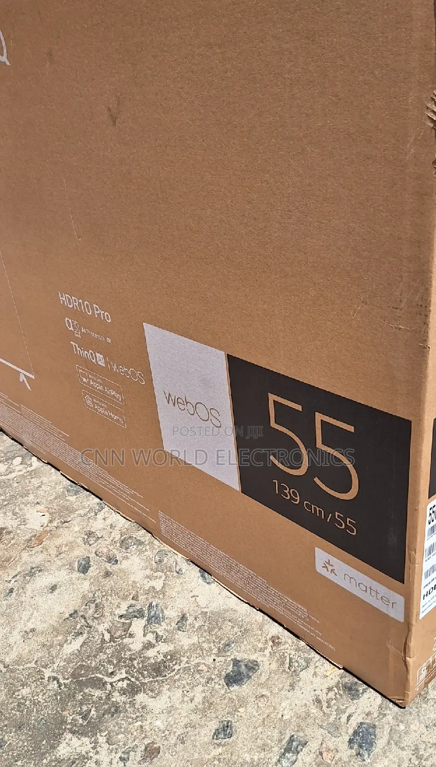 2025>Lg 55" Uhd Ai Thinq Smart Satellite Netflix App