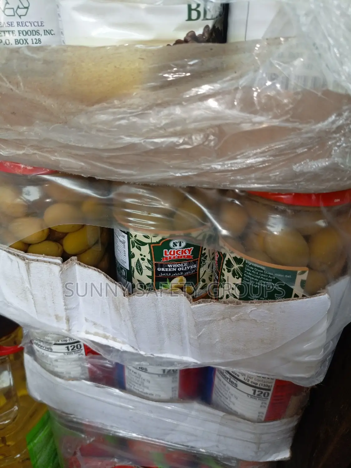 Lucky Family Whole Green Olive, Healthy, Organic