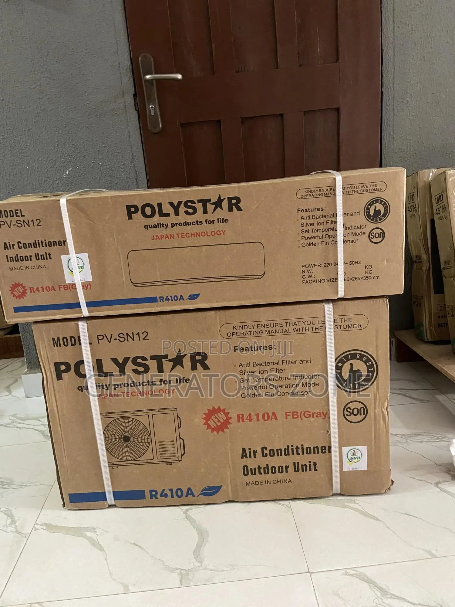 New in Quality Polystar 1.5hp Non-Inverter Ac[Pv-Sn12]