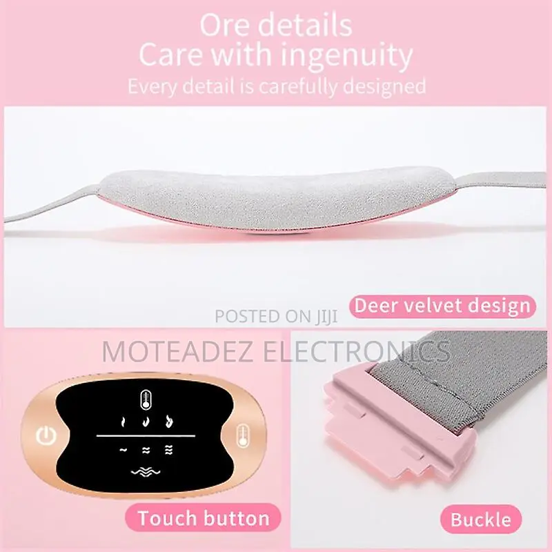 Female Menstrual Infrared Heating Pad/Smart Warm Palace Belt