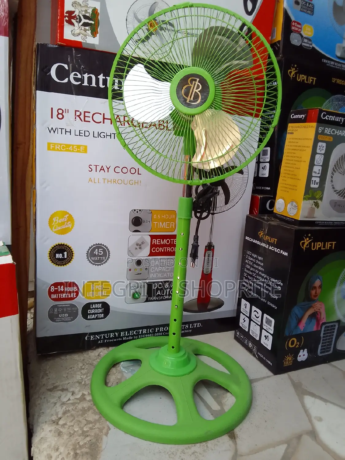 Bb Standing Fan Stainless Blade