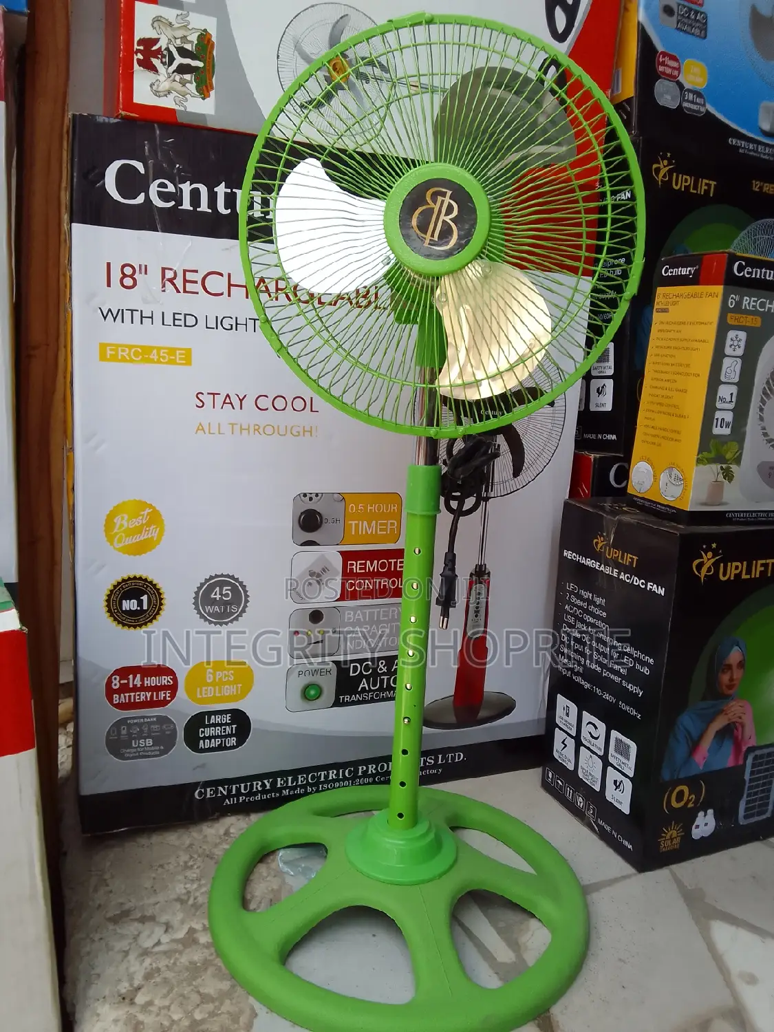 Bb Standing Fan Stainless Blade