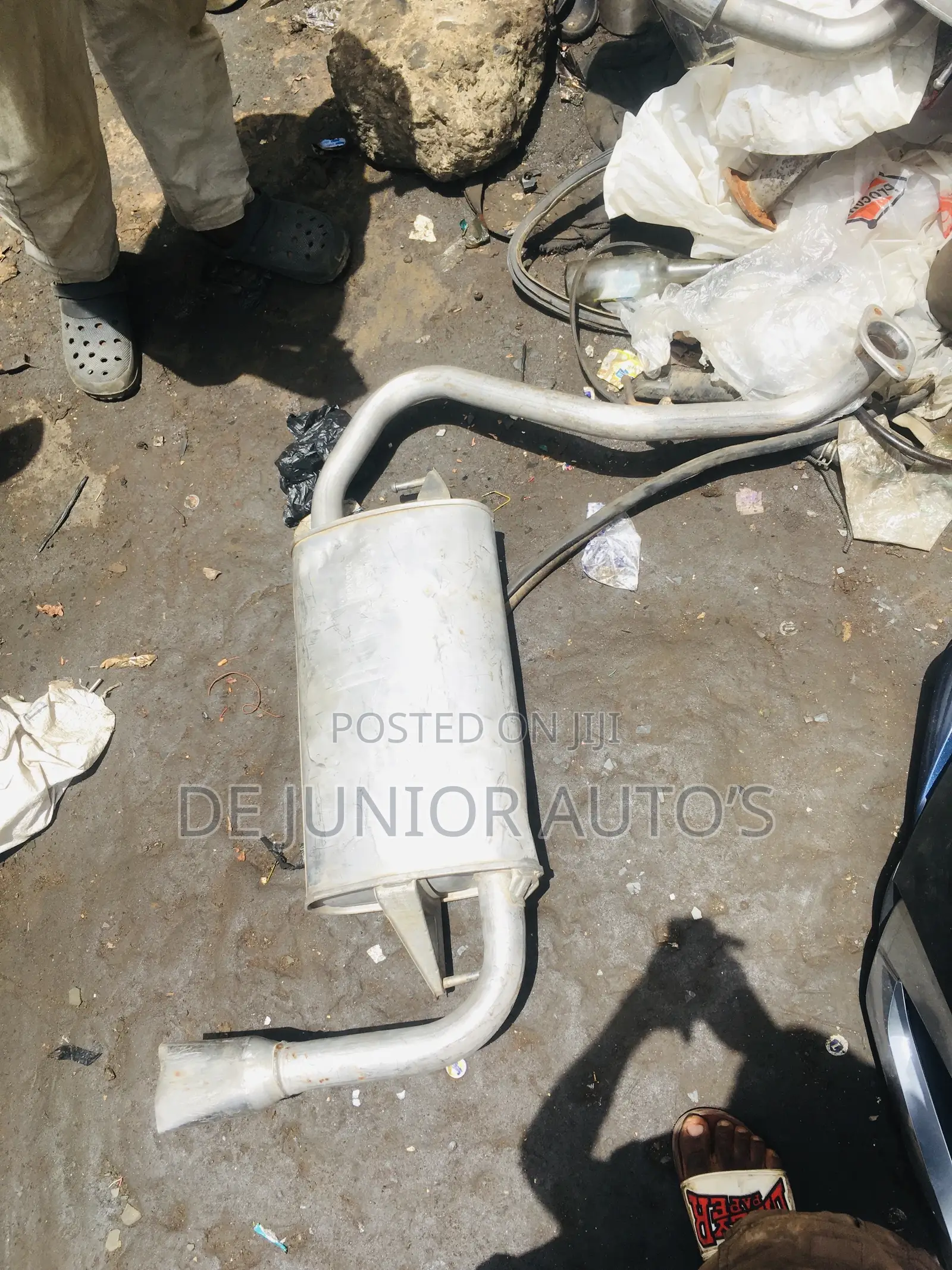 Exhaust Silencer Back Pot Toyota Matrix 2005