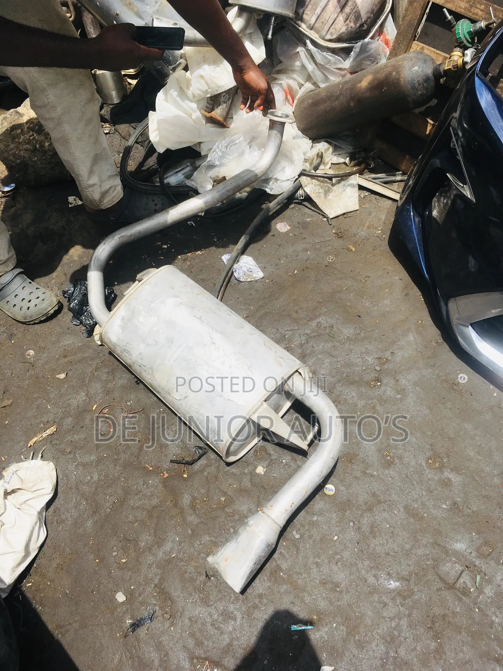 Exhaust Silencer Back Pot Toyota Matrix 2005