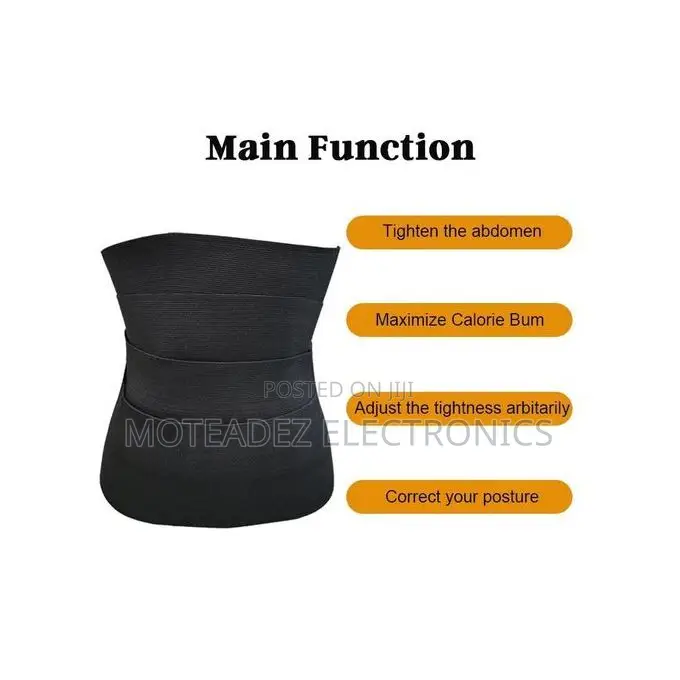 Tummy Wrap Waist Trainer - Body Shaper Trimming Belt