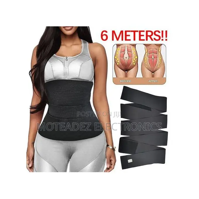 Tummy Wrap Waist Trainer - Body Shaper Trimming Belt