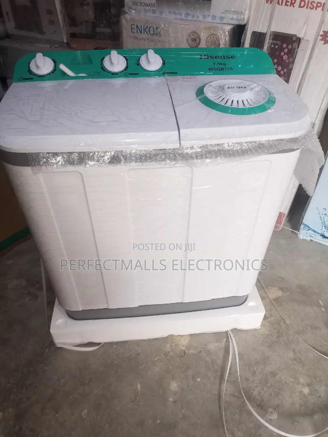 Hisense 7.5kg Twin Tub Semi-Automatic Washing Machine