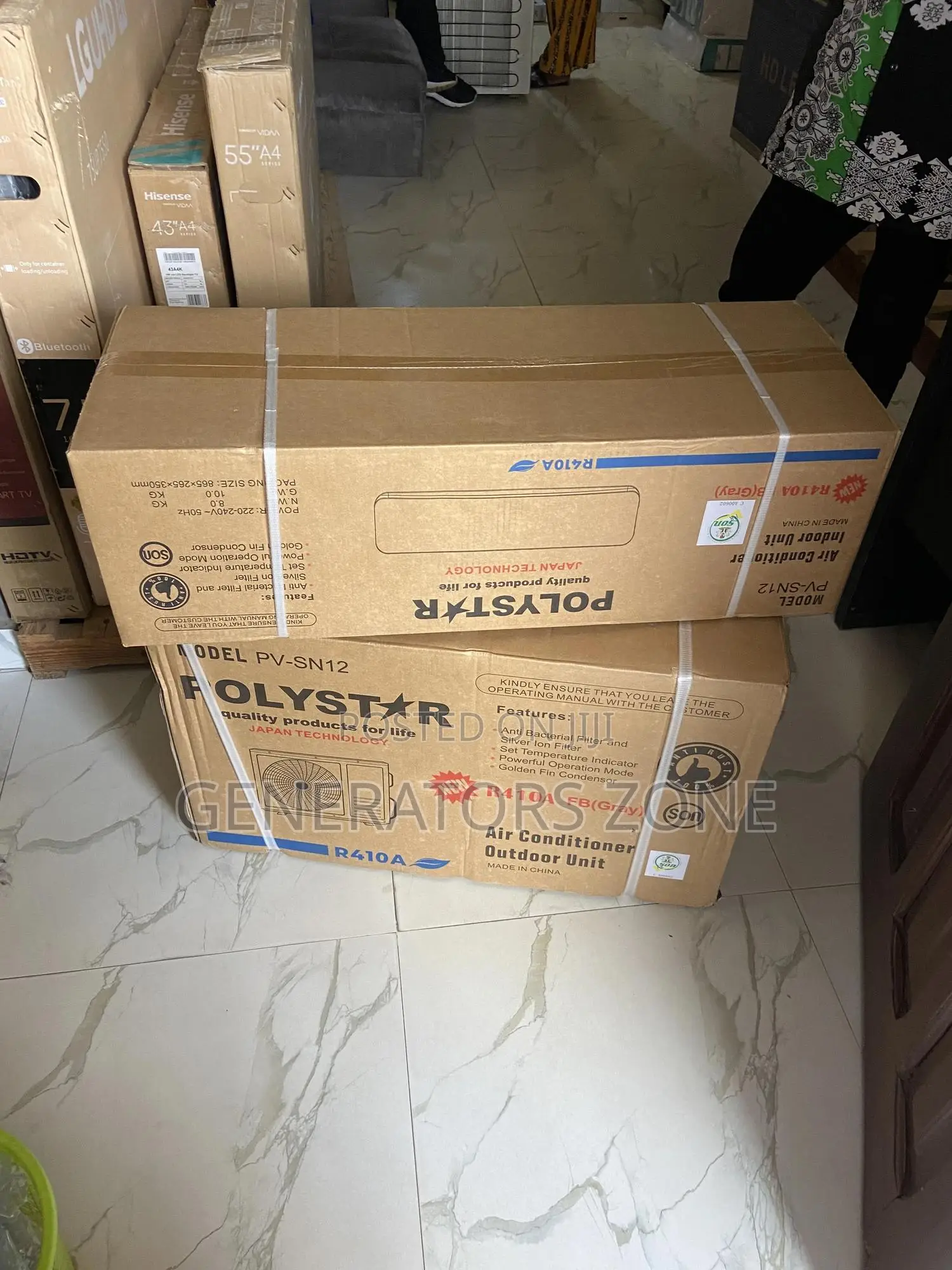 Effective Non-Inverter Polystar 1.5hp AC