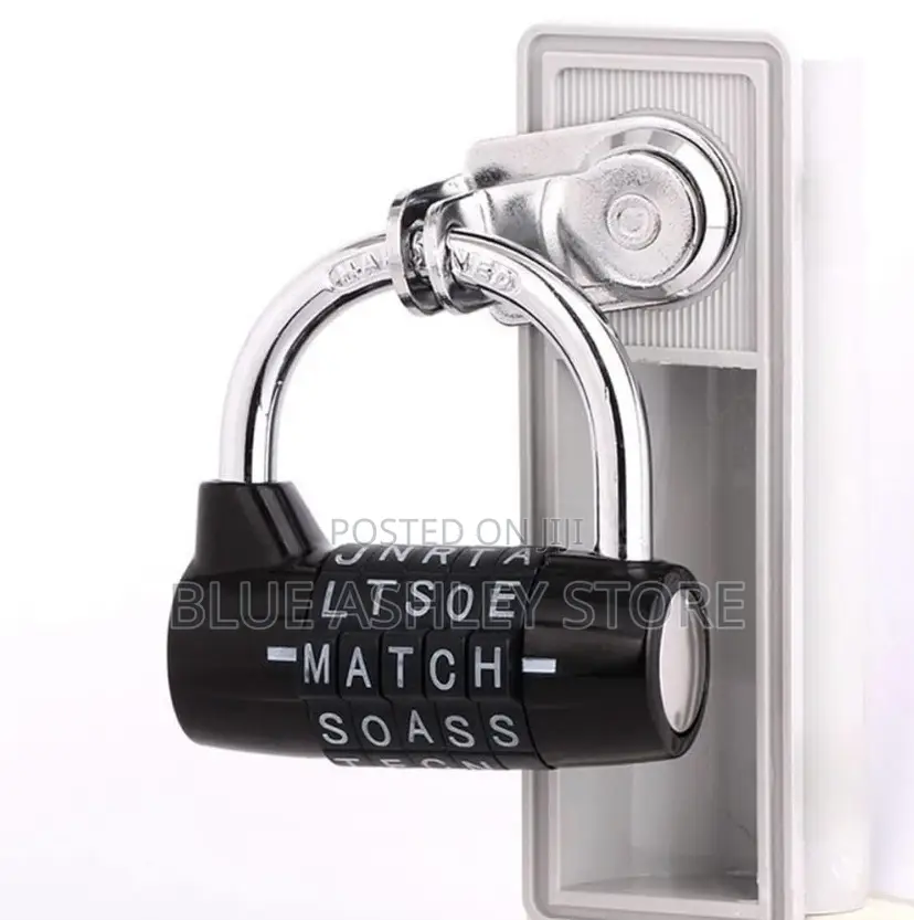 Gym Locker Lock,5 Letter Word Lock,5 Digit Combination Lock