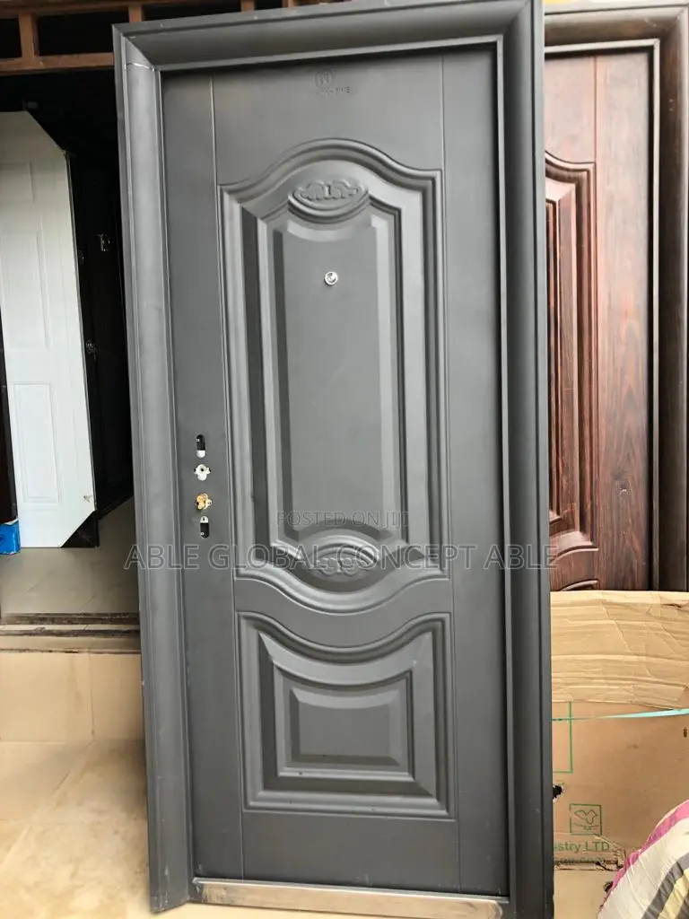 Water Resistant Steel Door for Rooms and Exit