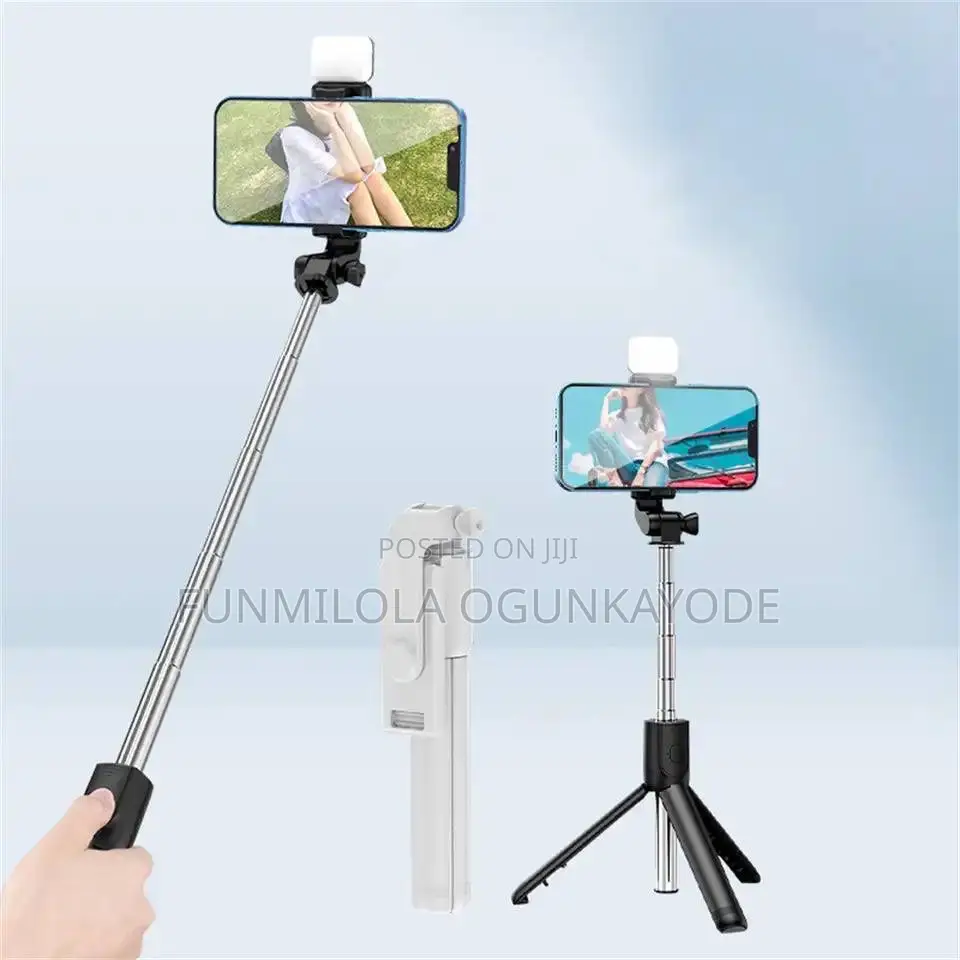 New Foldable Led Light Selfie Stick