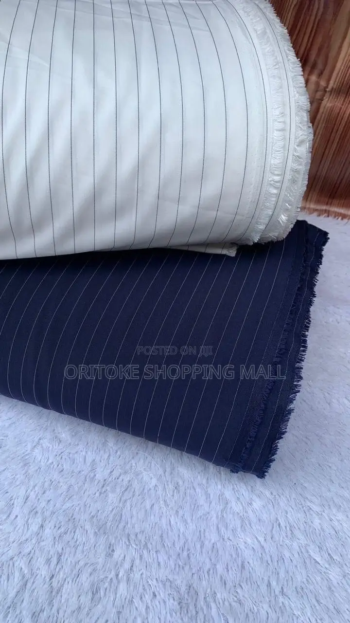 4yards of High Quality Stripe Senator Materials