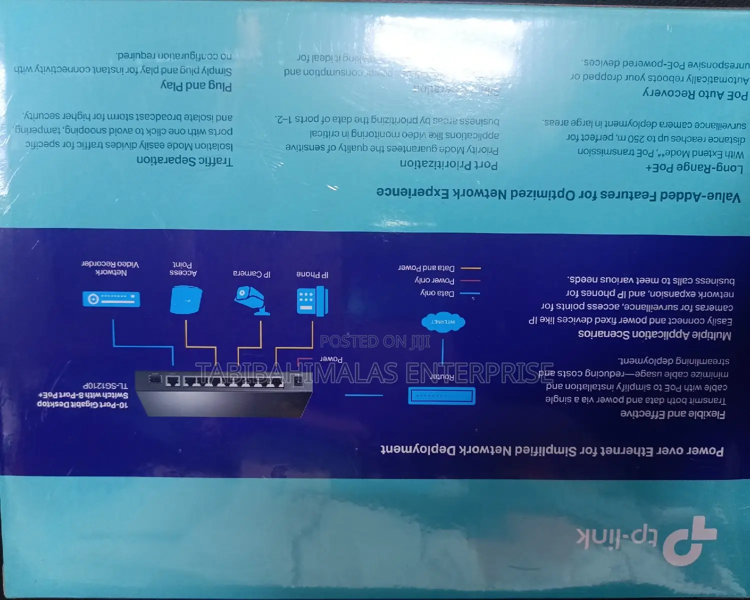 10 Port Gigabit Poe Switch