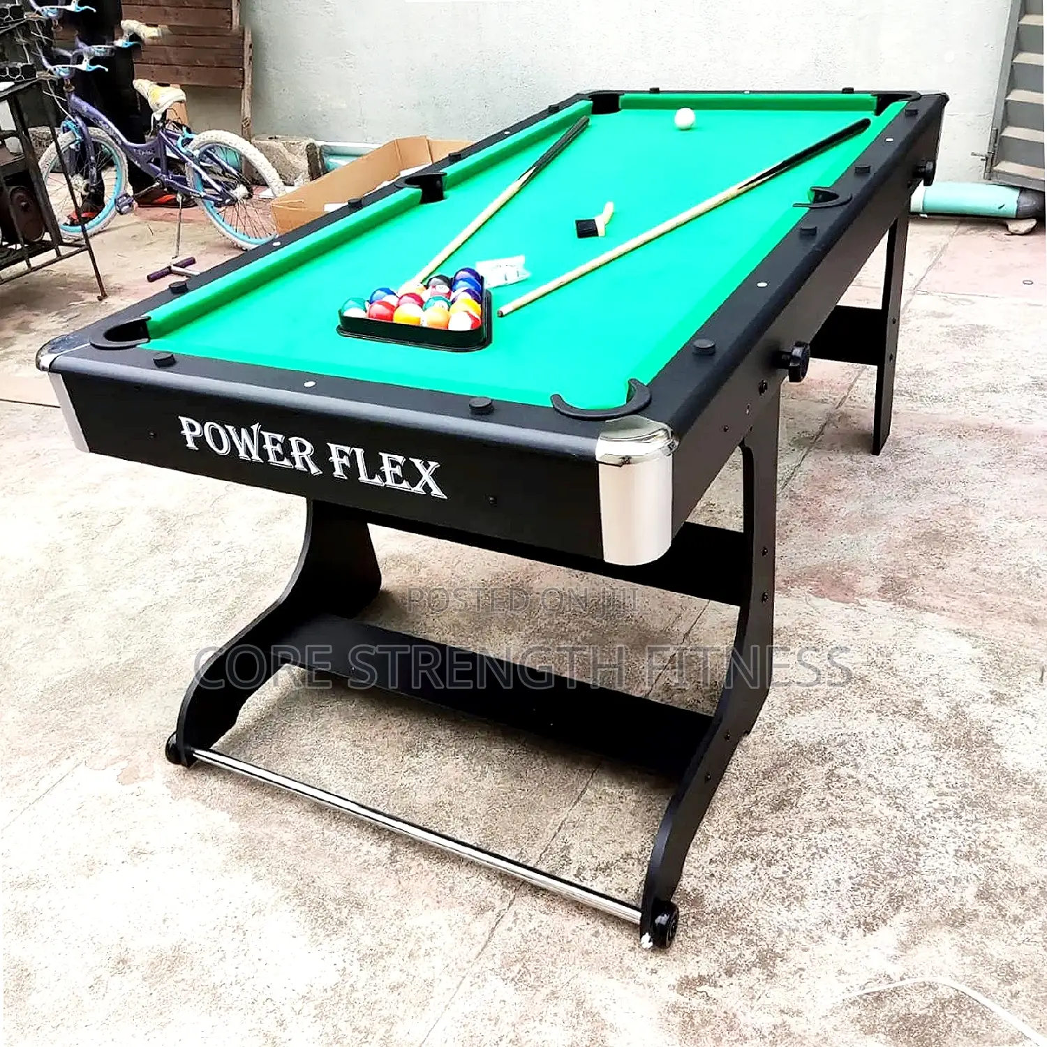 6feet Foldable 3-in-1 Multi Game Snooker Table