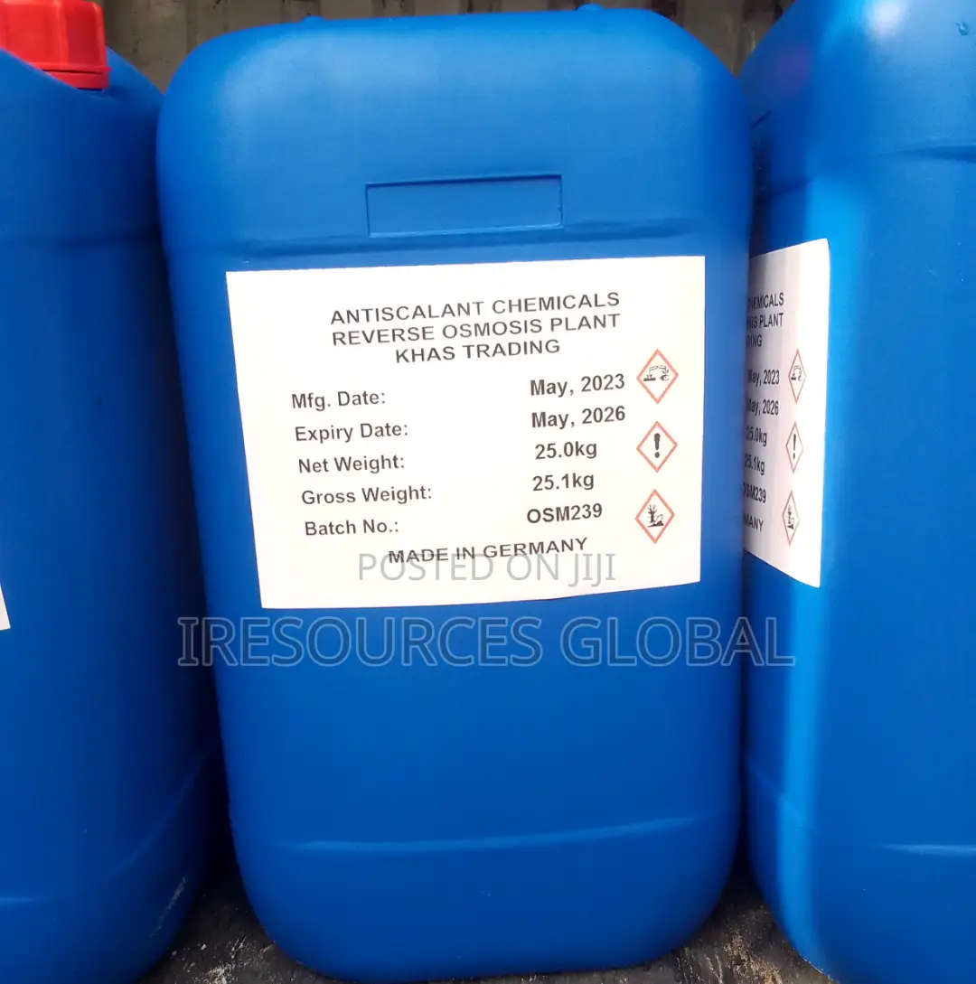 Antiscalant Chemical ( Scale Inhibitor Agents) 25kg Keg