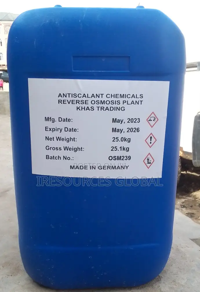 Antiscalant Chemical ( Scale Inhibitor Agents) 25kg Keg