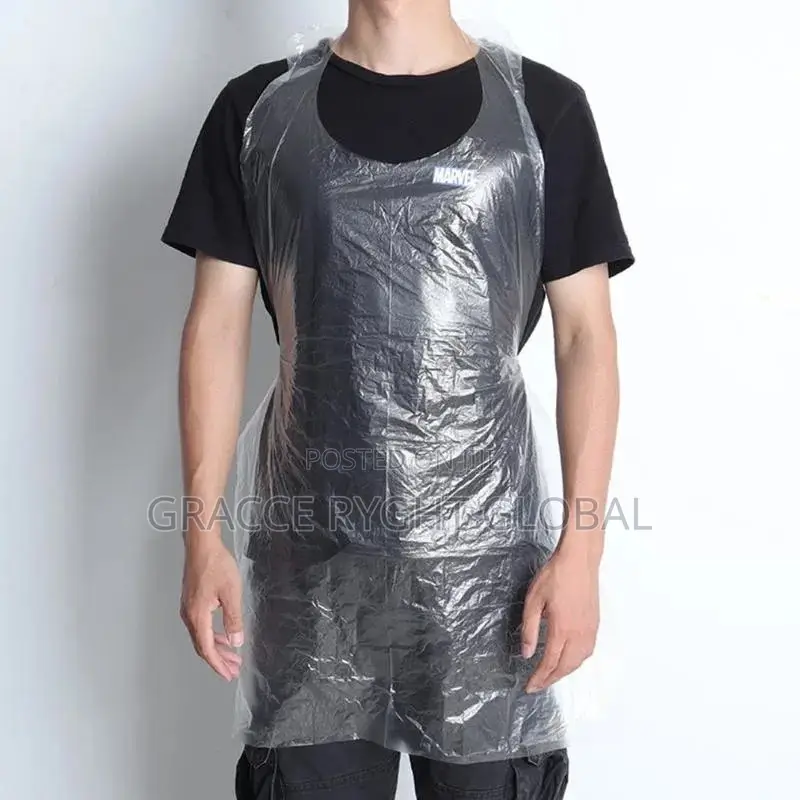 12pcs Disposable Nylon Apron for Painting Party and Craft