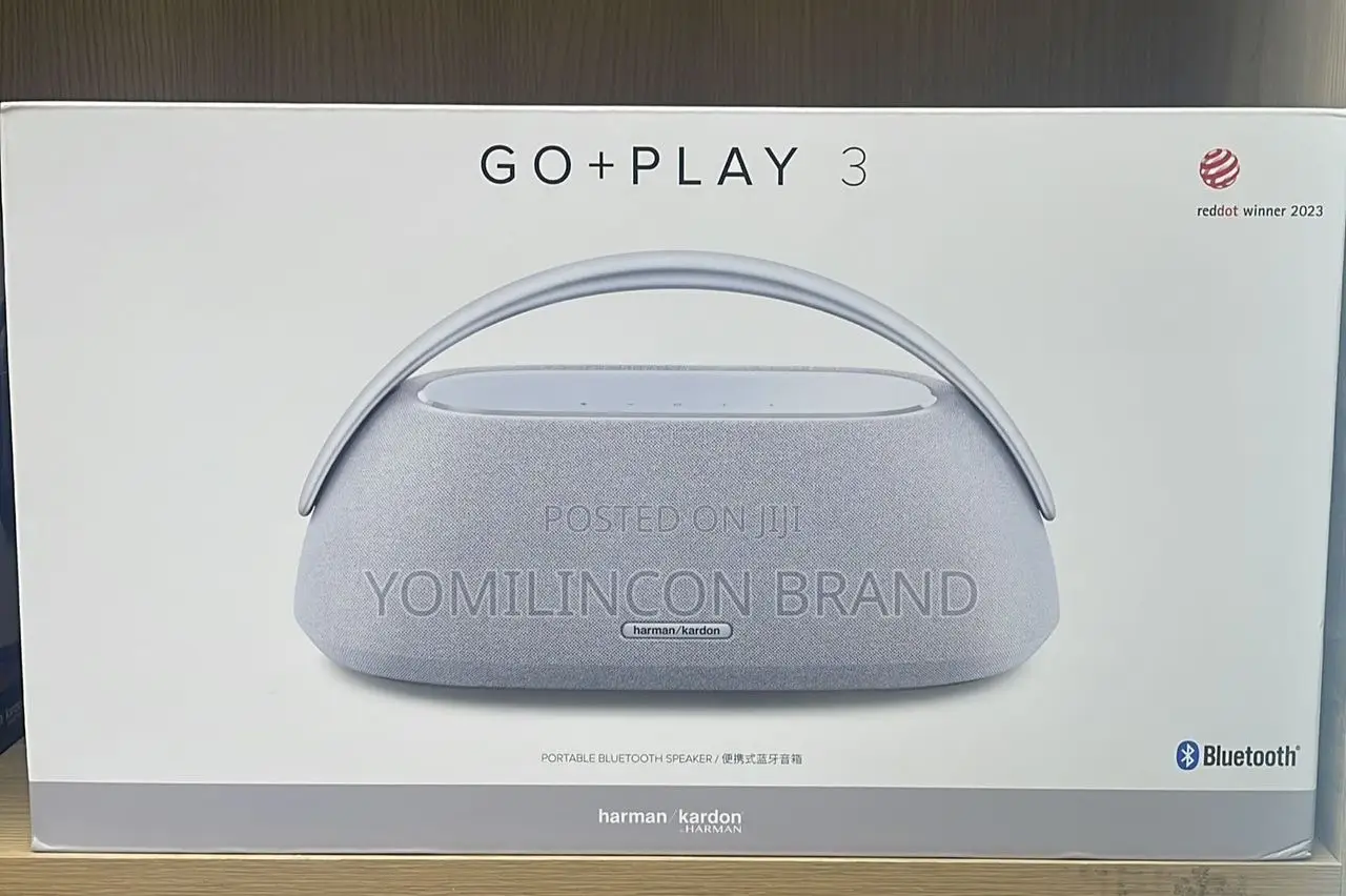 Harman Kardon Go + Play 3 Portable Bluetooth Speaker - Grey