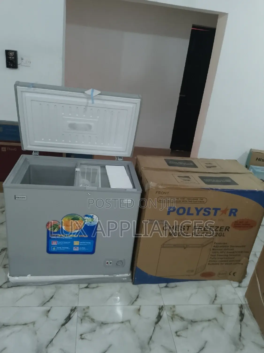New Strong and Powerful Polystar Chest Freezer PV-CF322GL