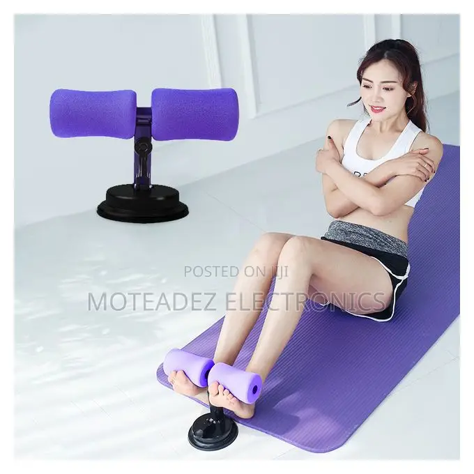 Adjustable Sit Up Bar With Self Suction For Exercise