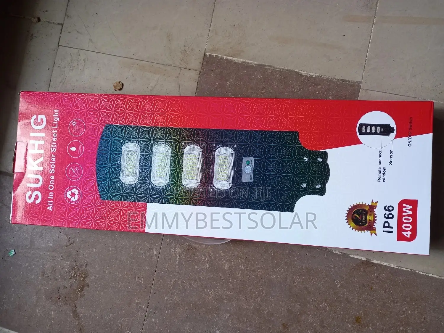 400w Sukhig Solar Street Light