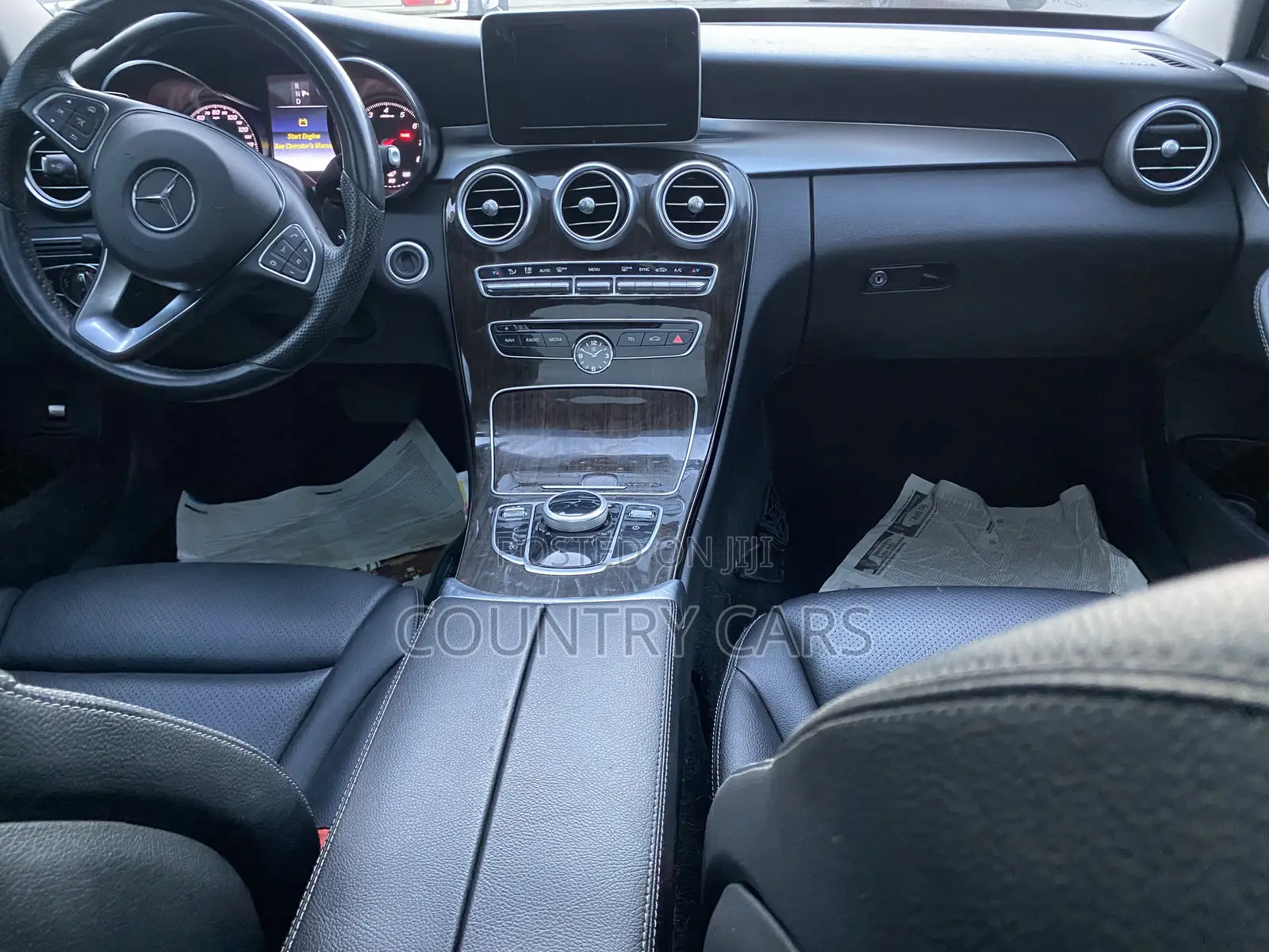 Mercedes-Benz C300 2017 Black