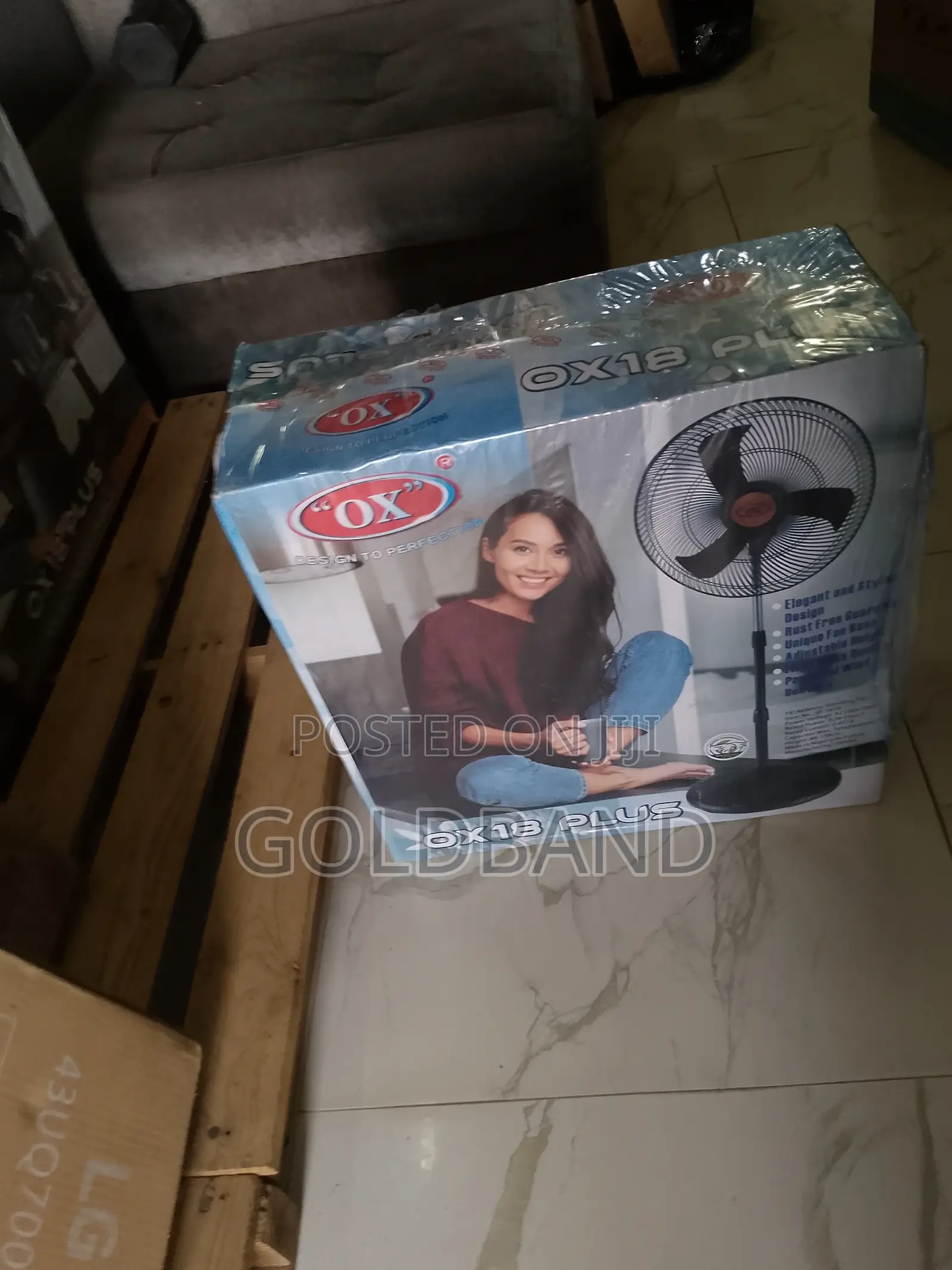 Durable OX 18 Inches Standing Fan