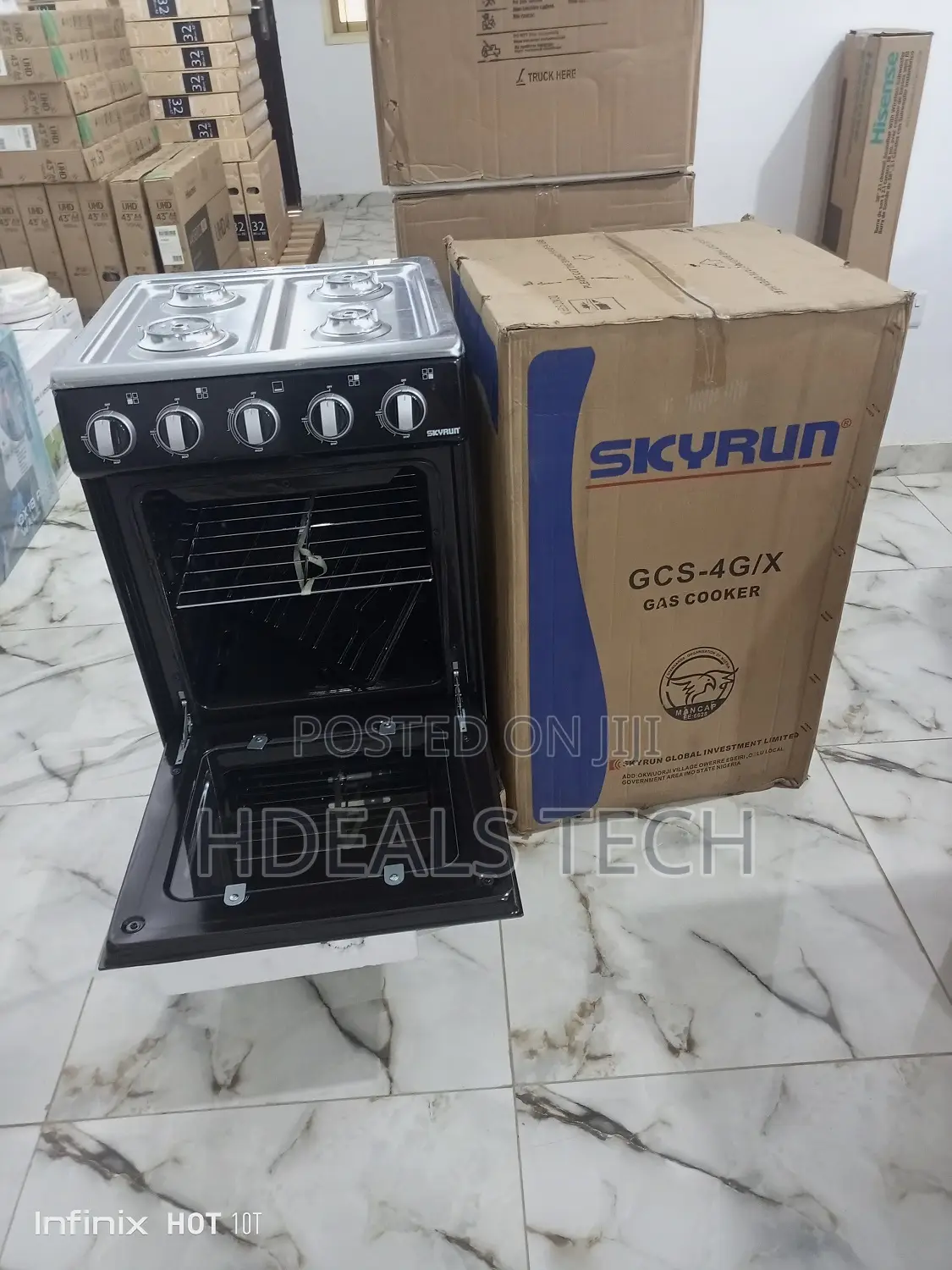 4 Gas Burner With Oven Available (Brand New)