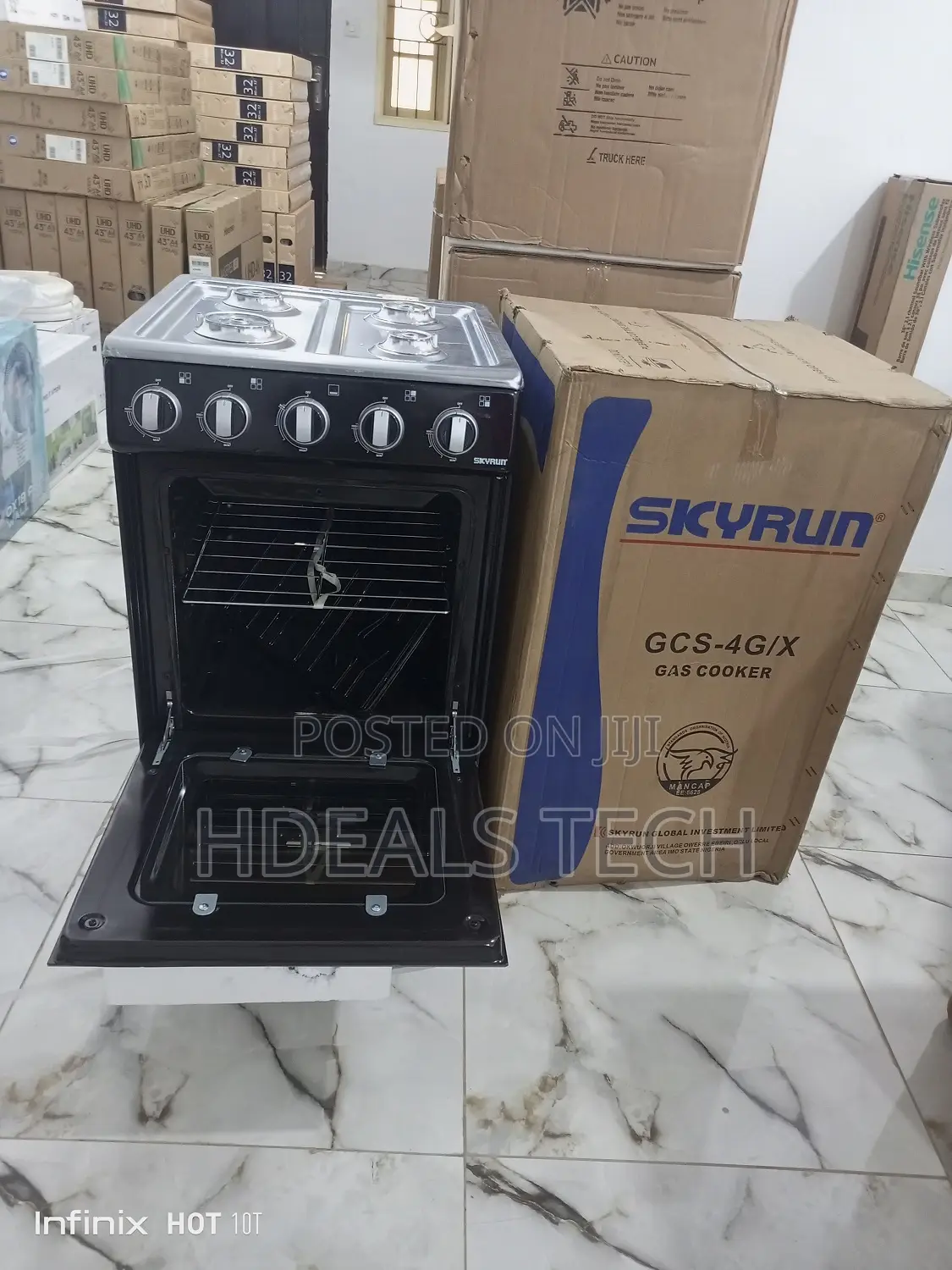 4 Gas Burner With Oven Available (Brand New)