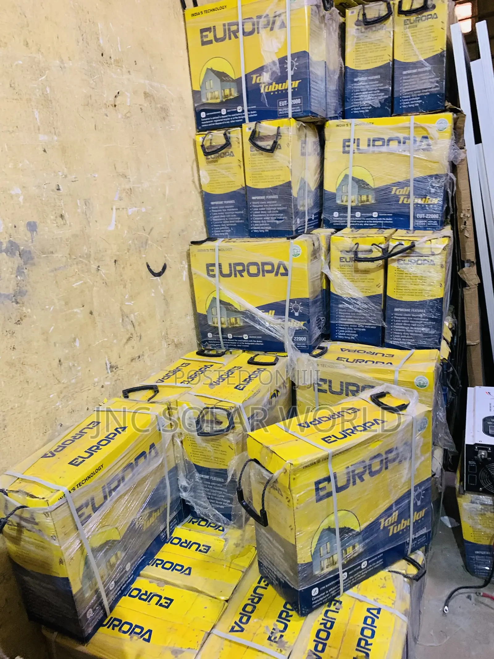 220ah/12v Europa Tubular Battery
