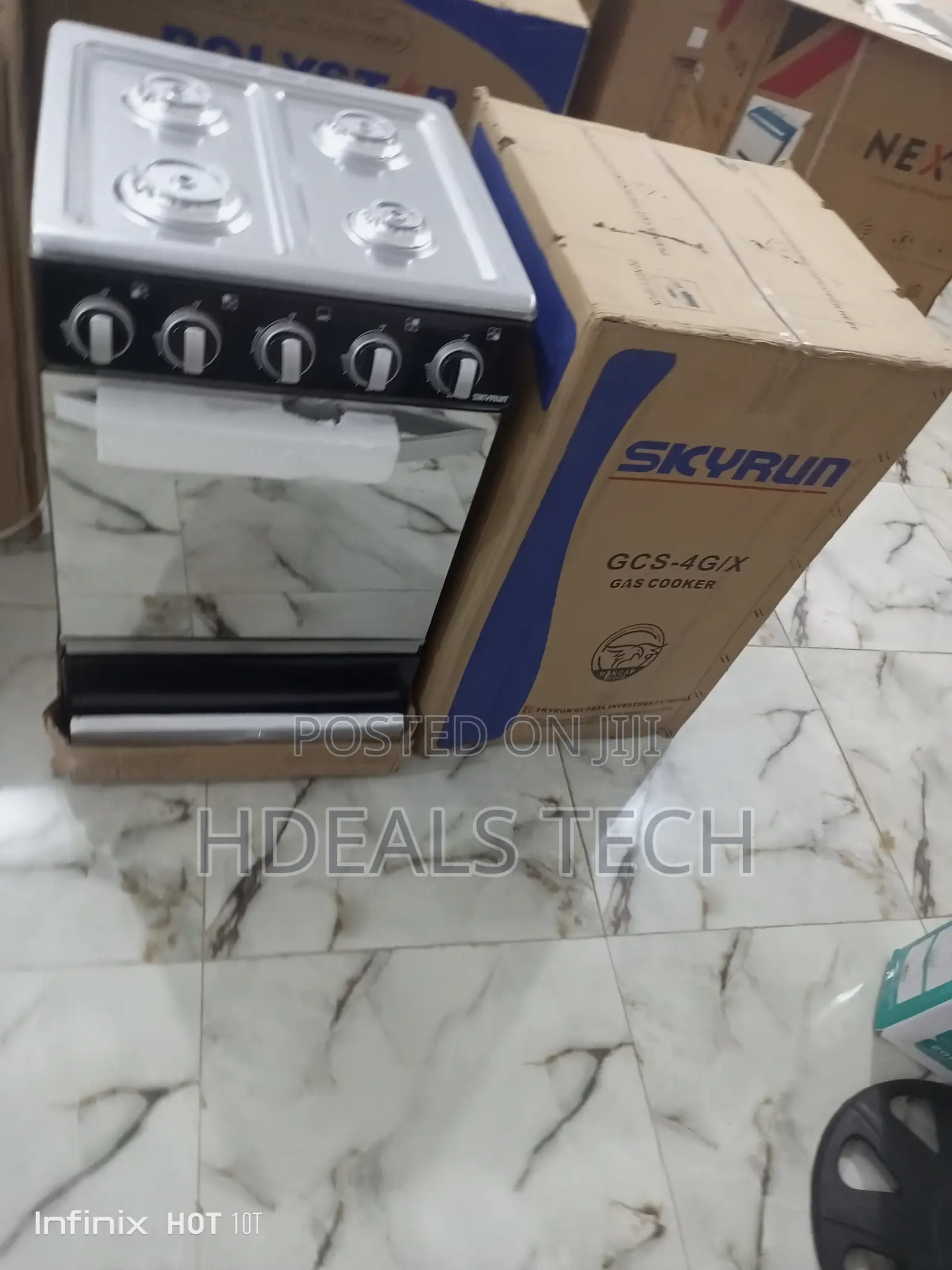 Brand New 4 Burner Gas Cooker With Oven